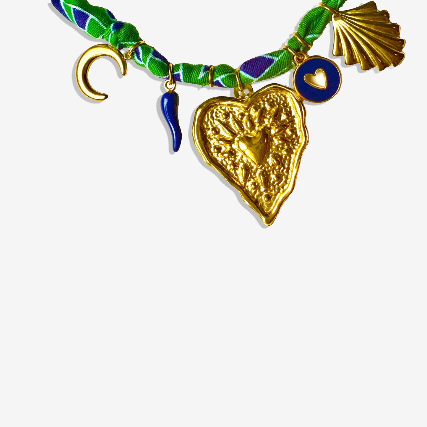 KASIBIJOU COEUR - VERT&VIOLET