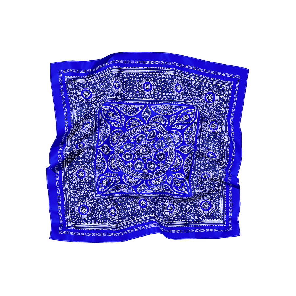 LE BLEU ROI - ULUWATU - SOIE