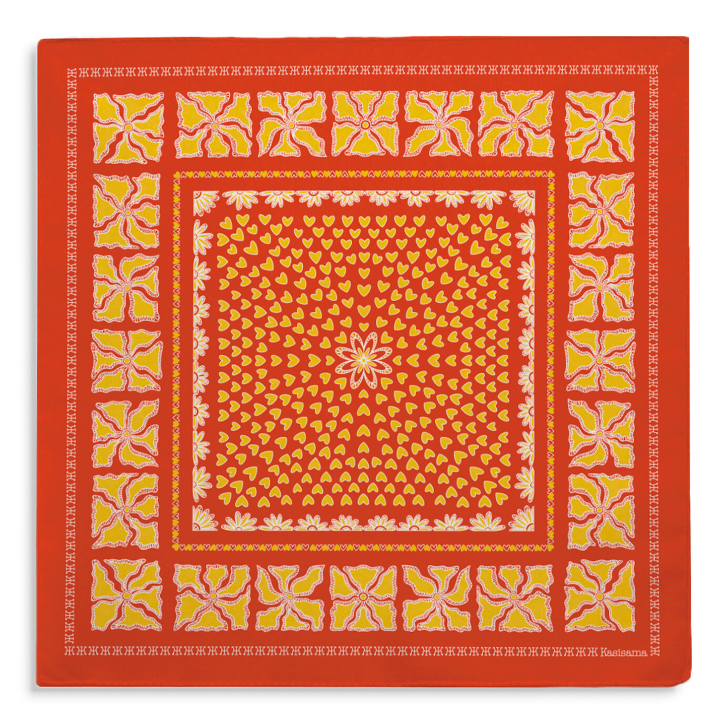 FOULARD HANOI - Rouille