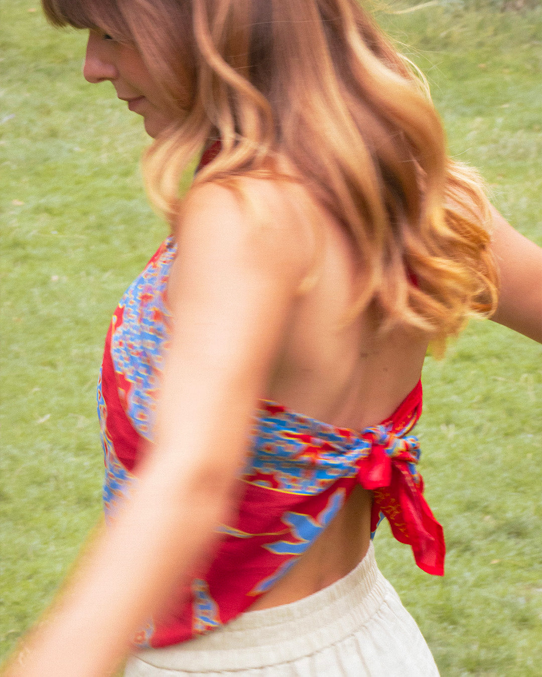 SAMUI - ROUGE&BLEU - COTON