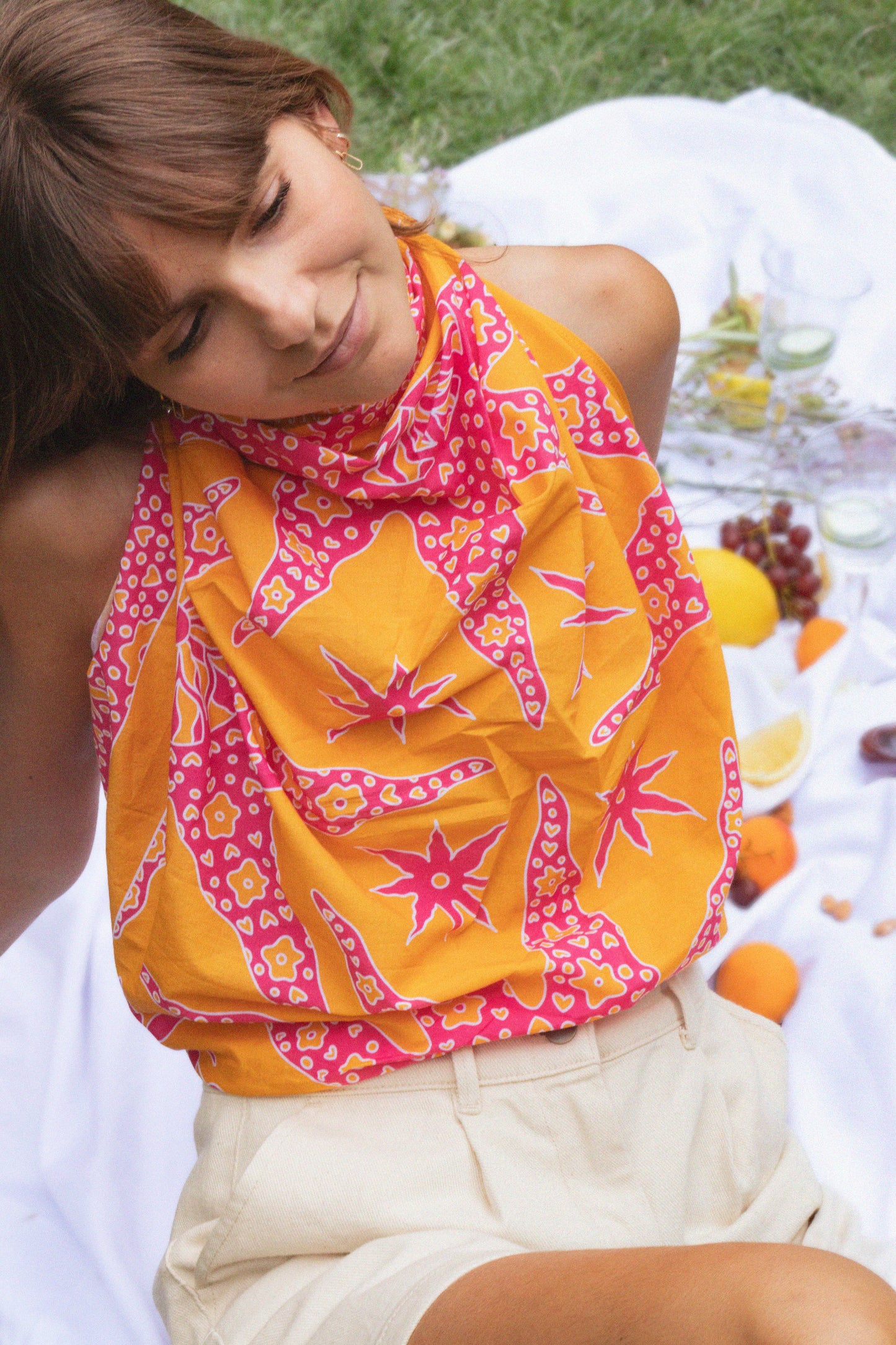 LE JAUNE&ROSE - SAMUI - COTON