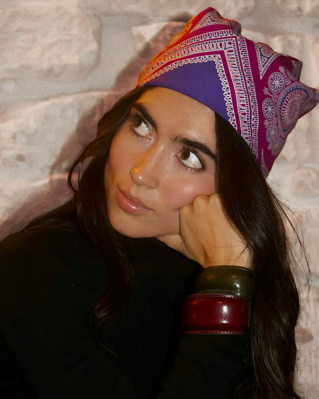 MARRAKESH - VIOLET - SOIE