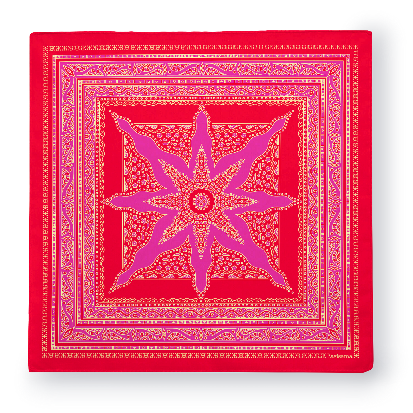 FOULARD SIARGAO - Rose Rouge
