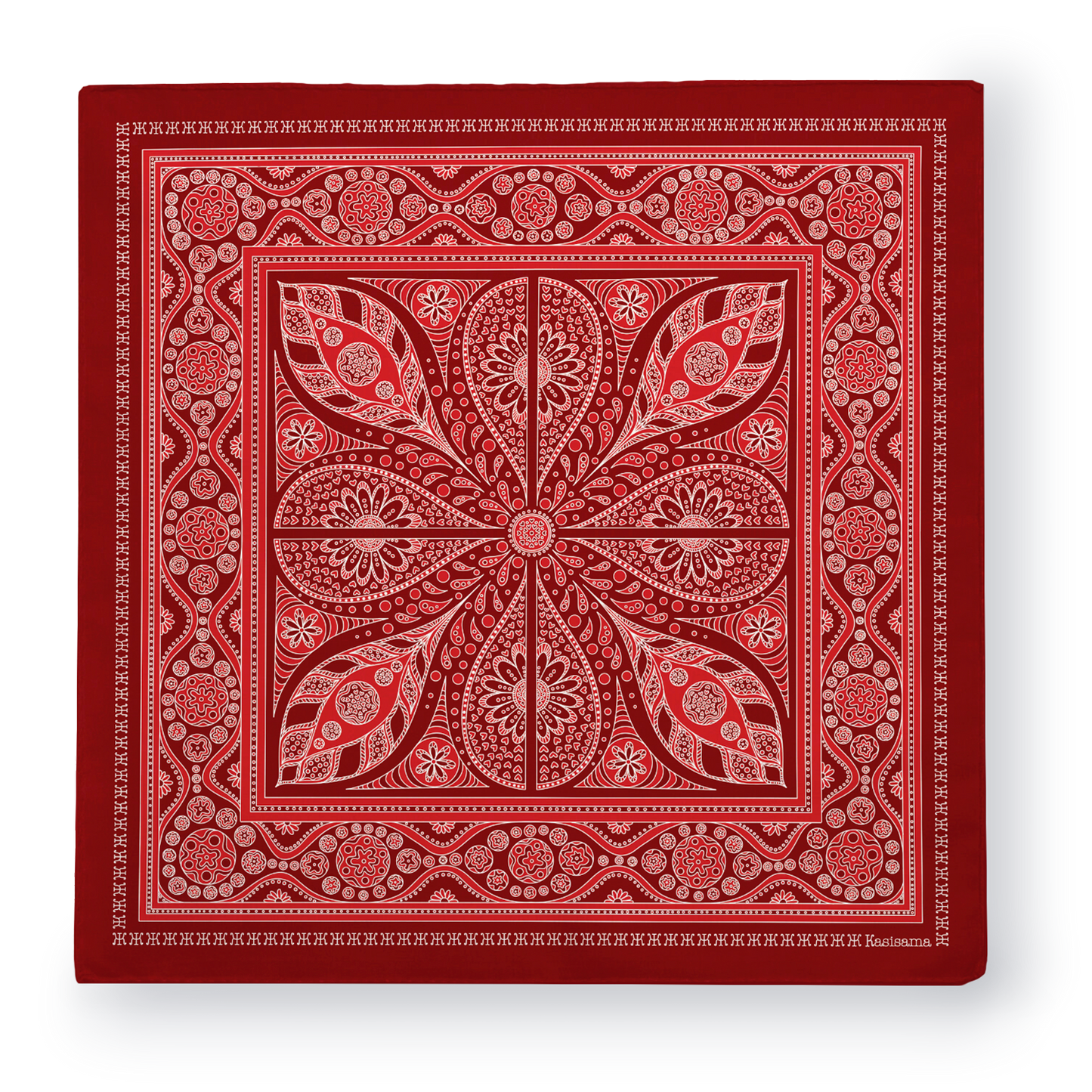 FOULARD VANG VIENG - Rouge