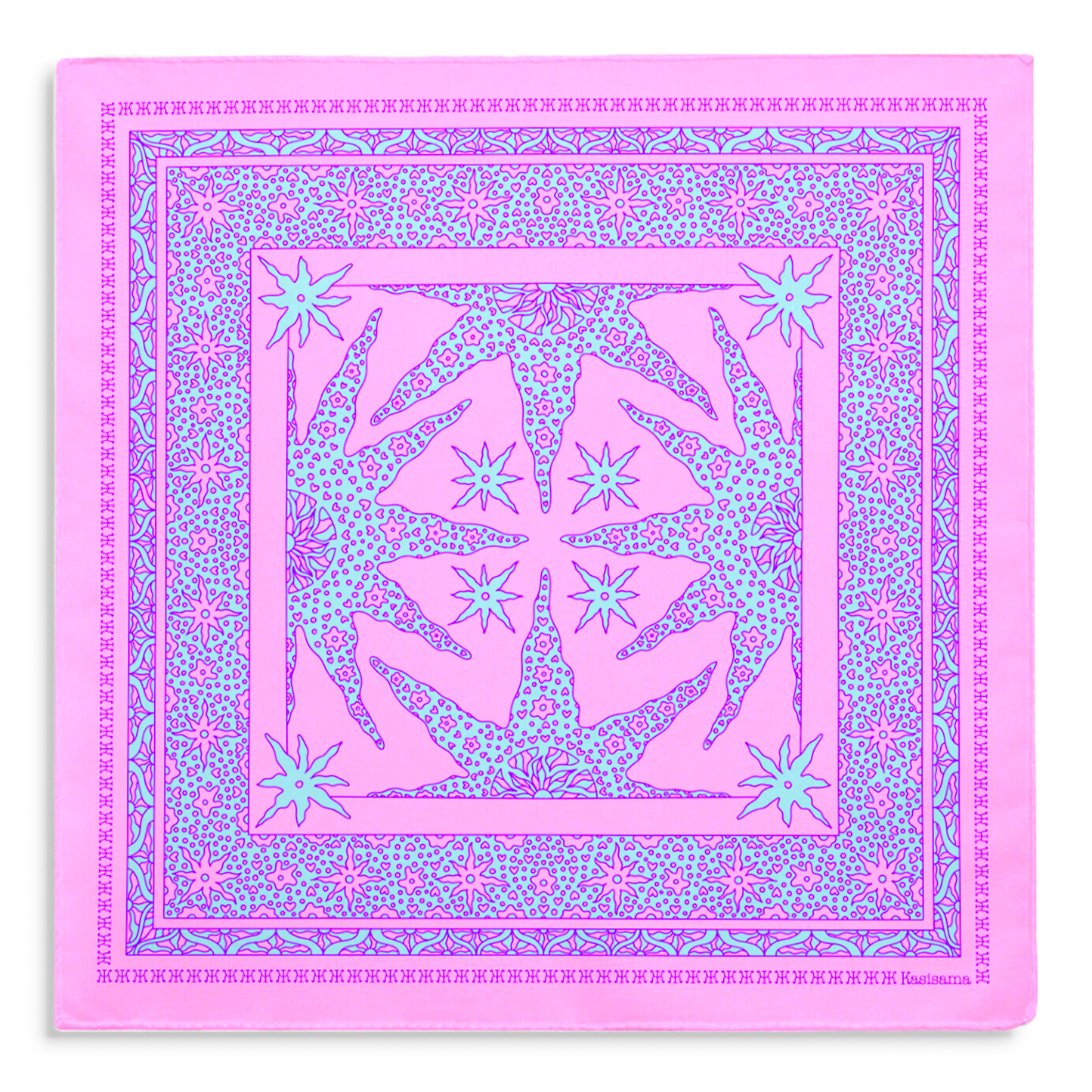 SAMUI - ROSE&BLEU - COTON