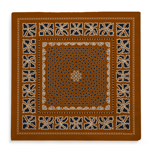 HANOI - MARRON&NOIR - COTON