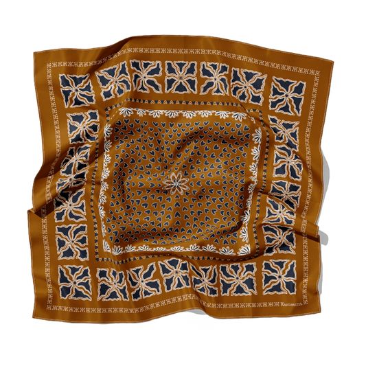 HANOI - MARRON&NOIR - SOIE