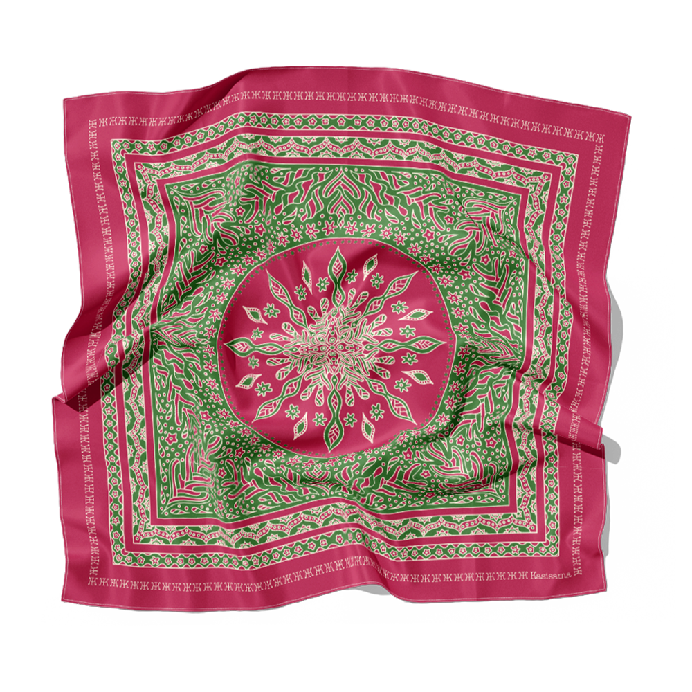 KUALA LUMPUR - ROSE&VERT - SOIE