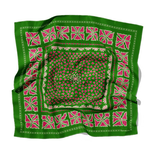 HANOI VERT&ROSE - SOIE