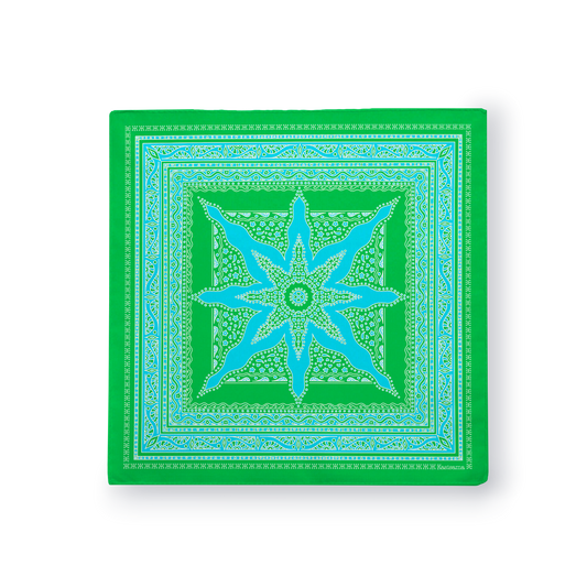FOULARD SIARGAO - Vert Bleu