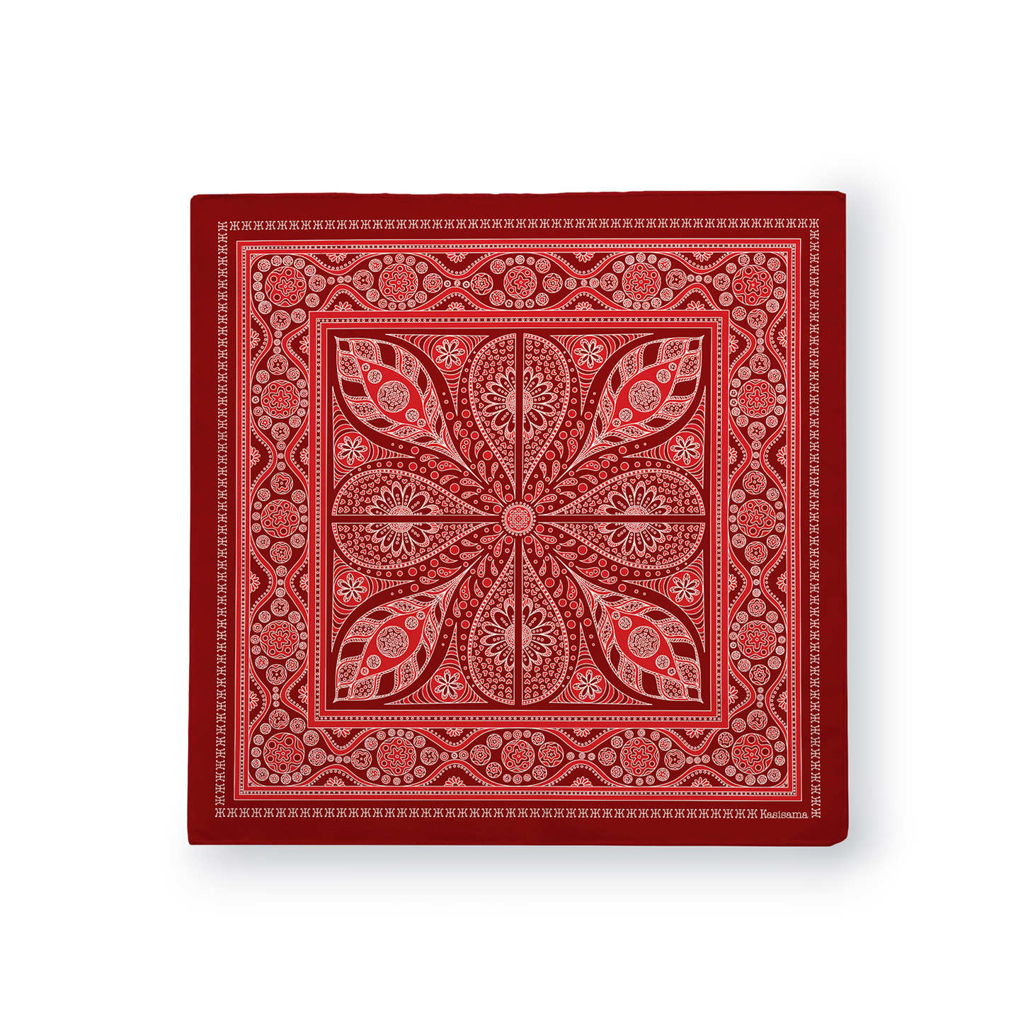 FOULARD VANG VIENG - Rouge