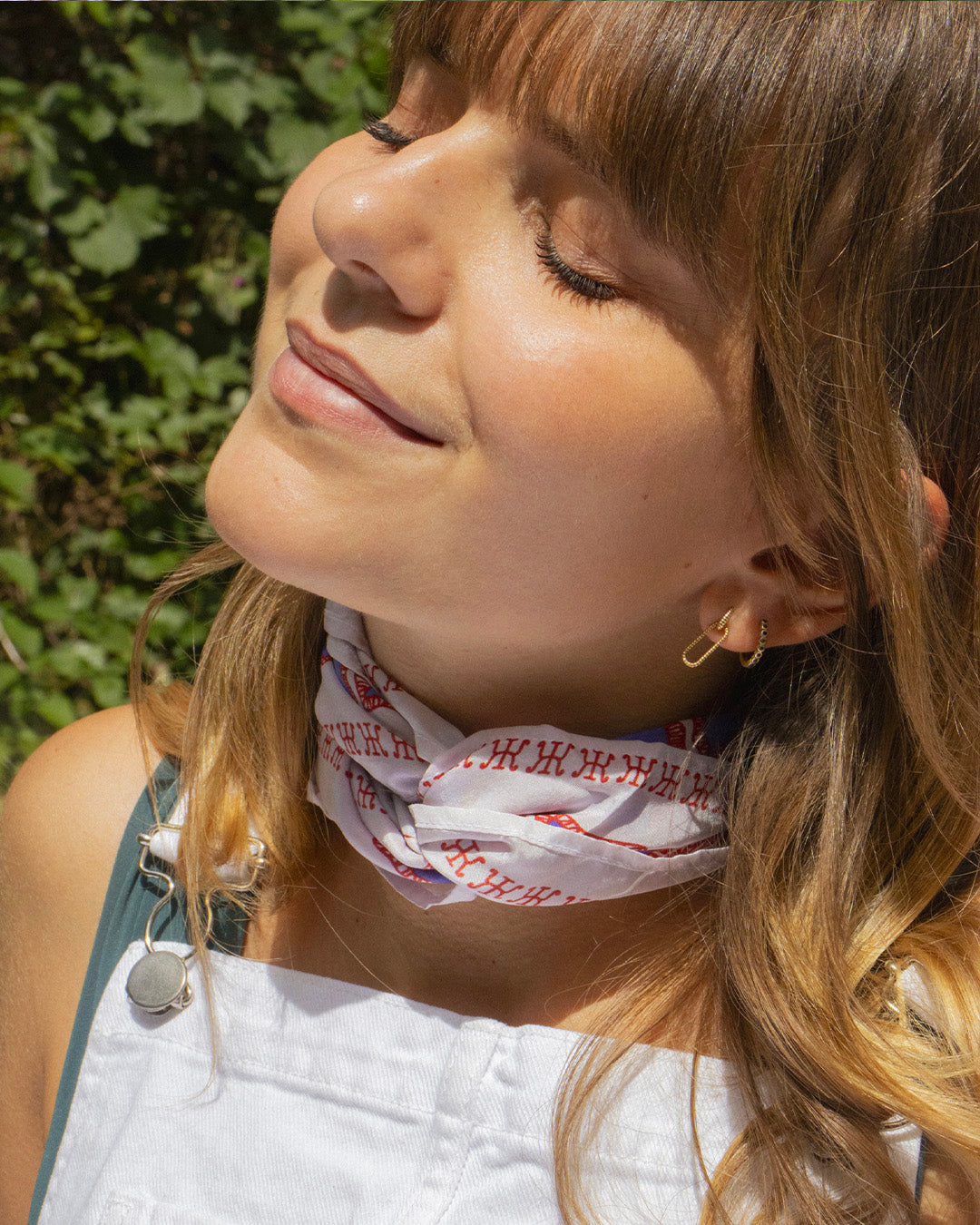 HANOI - BLANC&VIOLET - COTON