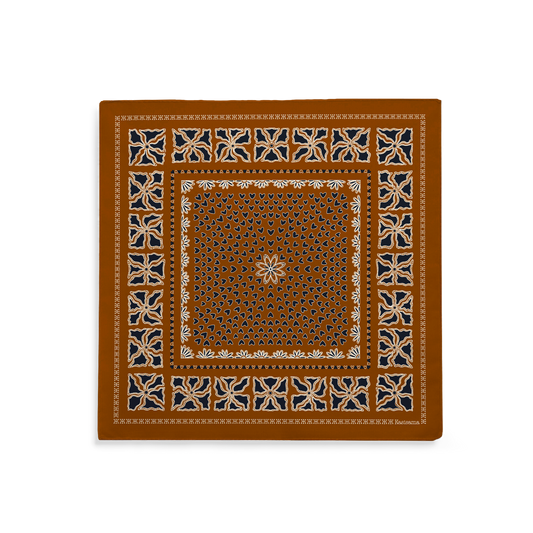 HANOI - MARRON&NOIR - COTON