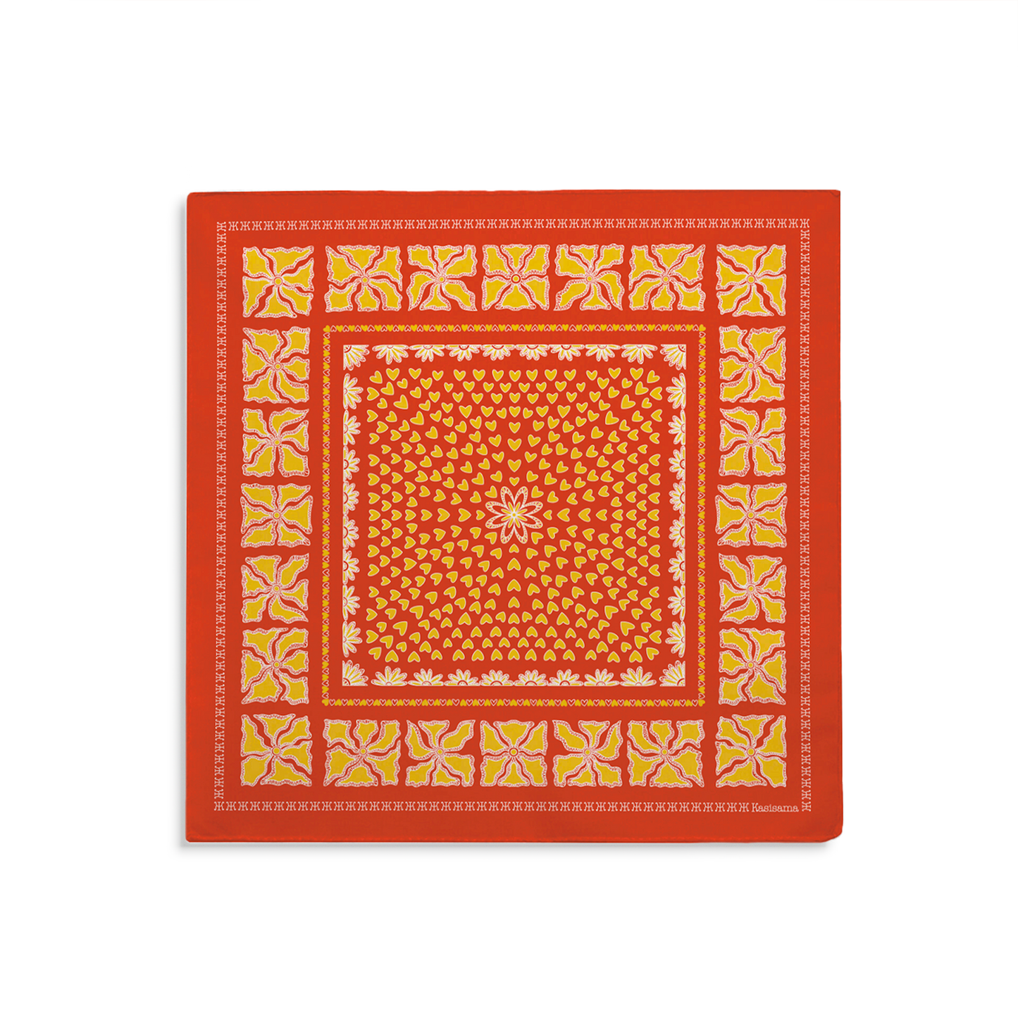 HANOI - ROUILLE&JAUNE - COTON