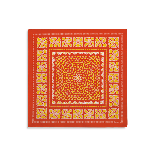 HANOI - ROUILLE&JAUNE - COTON