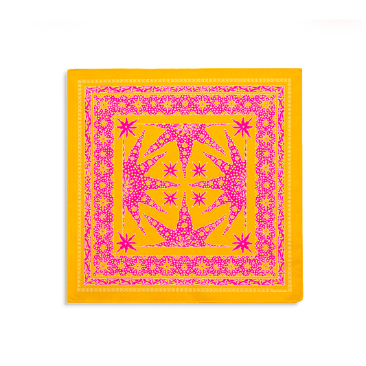 SAMUI - JAUNE&ROSE - COTON