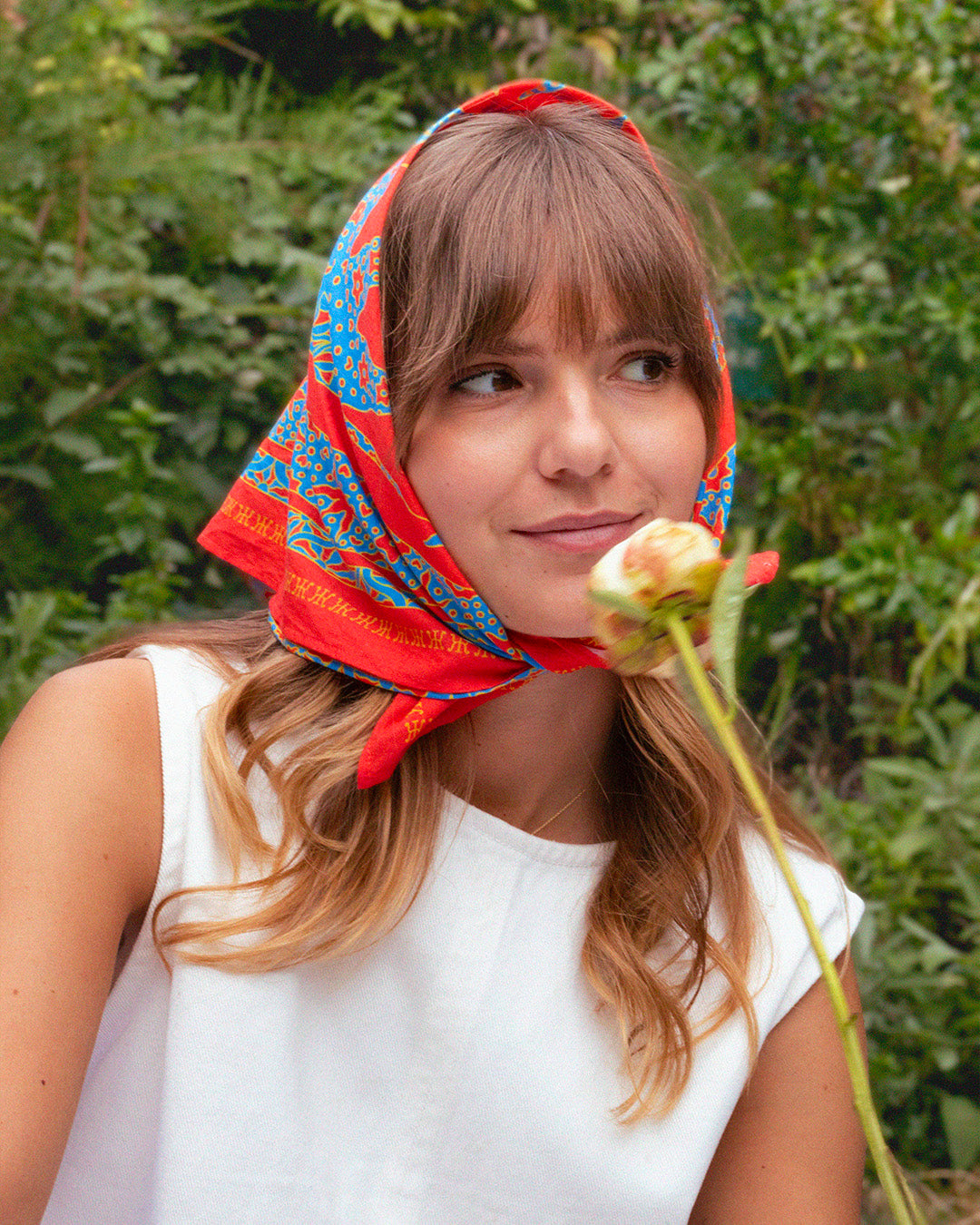 SAMUI - ROUGE&BLEU - COTON