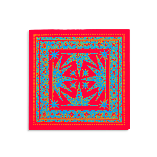 SAMUI - ROUGE&BLEU - COTON