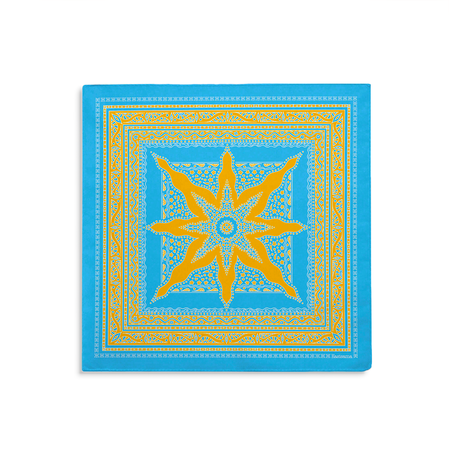 SIARGAO - BLEU&JAUNE - COTON