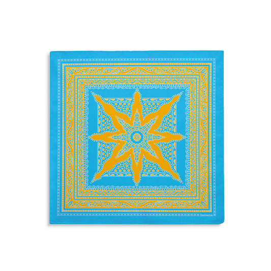 SIARGAO - BLEU&JAUNE - COTON