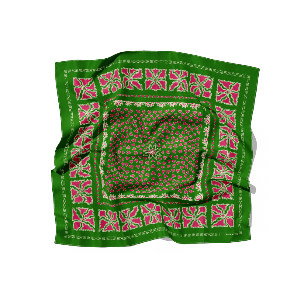 HANOI VERT&ROSE - SOIE