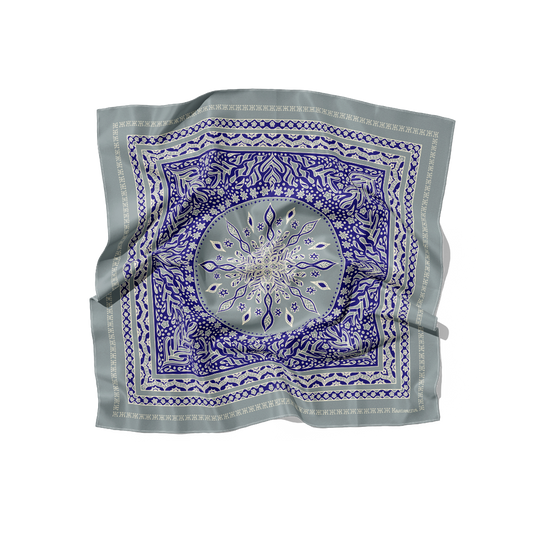 KUALA LUMPUR  - BLEU&GRIS - SOIE