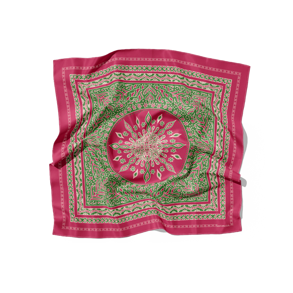 KUALA LUMPUR - ROSE&VERT - SOIE