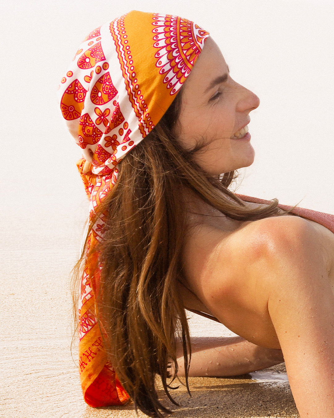 FOULARD ANGKOR - Orange