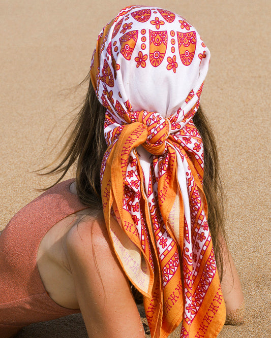 FOULARD ANGKOR - Orange