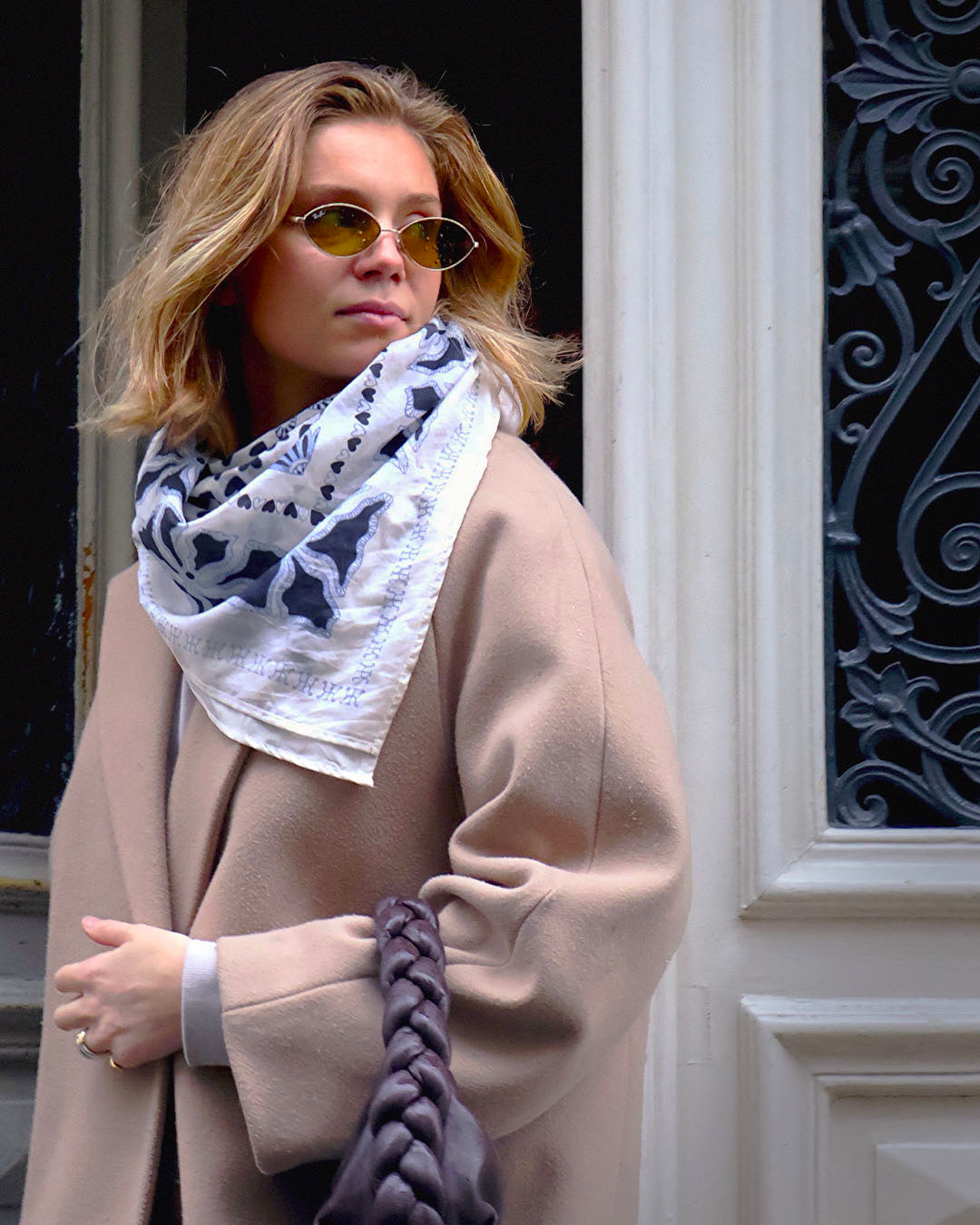 HANOI - BLANC - SOIE