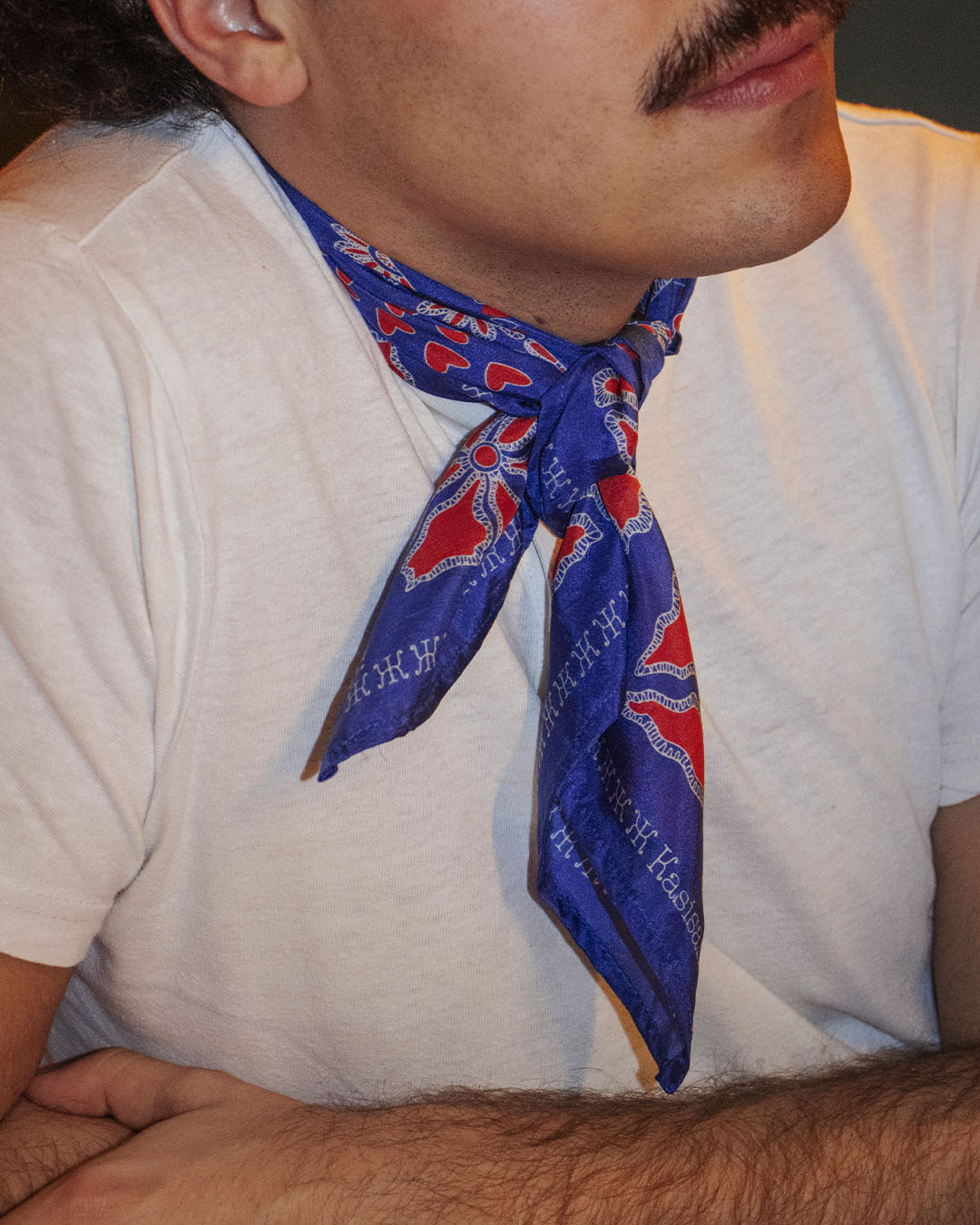 HANOI - BLEU&ROUGE - SOIE