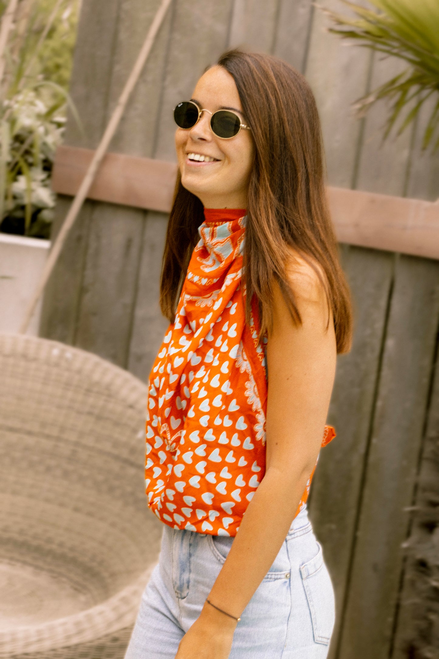 FOULARD HANOI - Orange