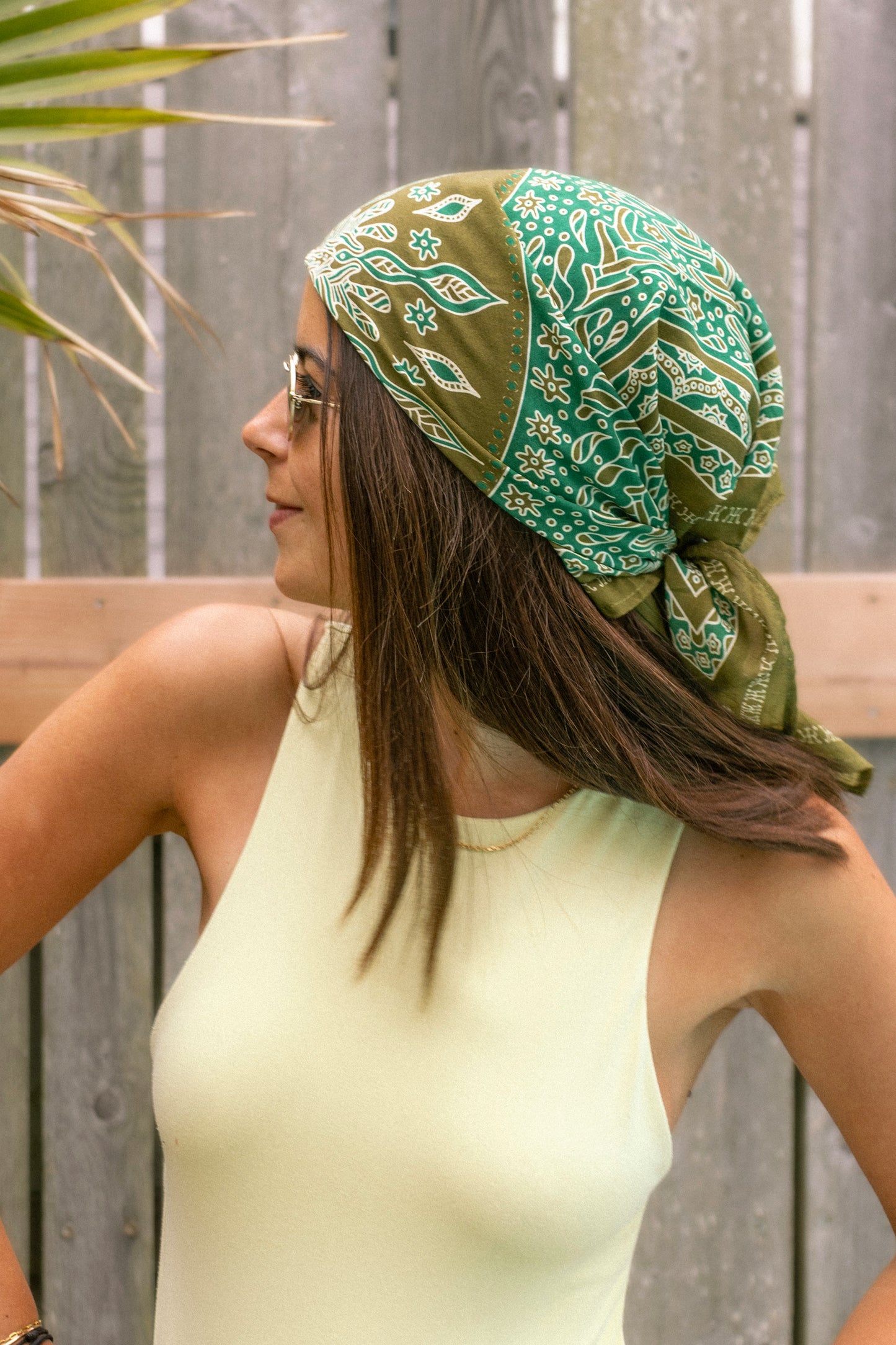 FOULARD KULA LUMPUR - Kaki