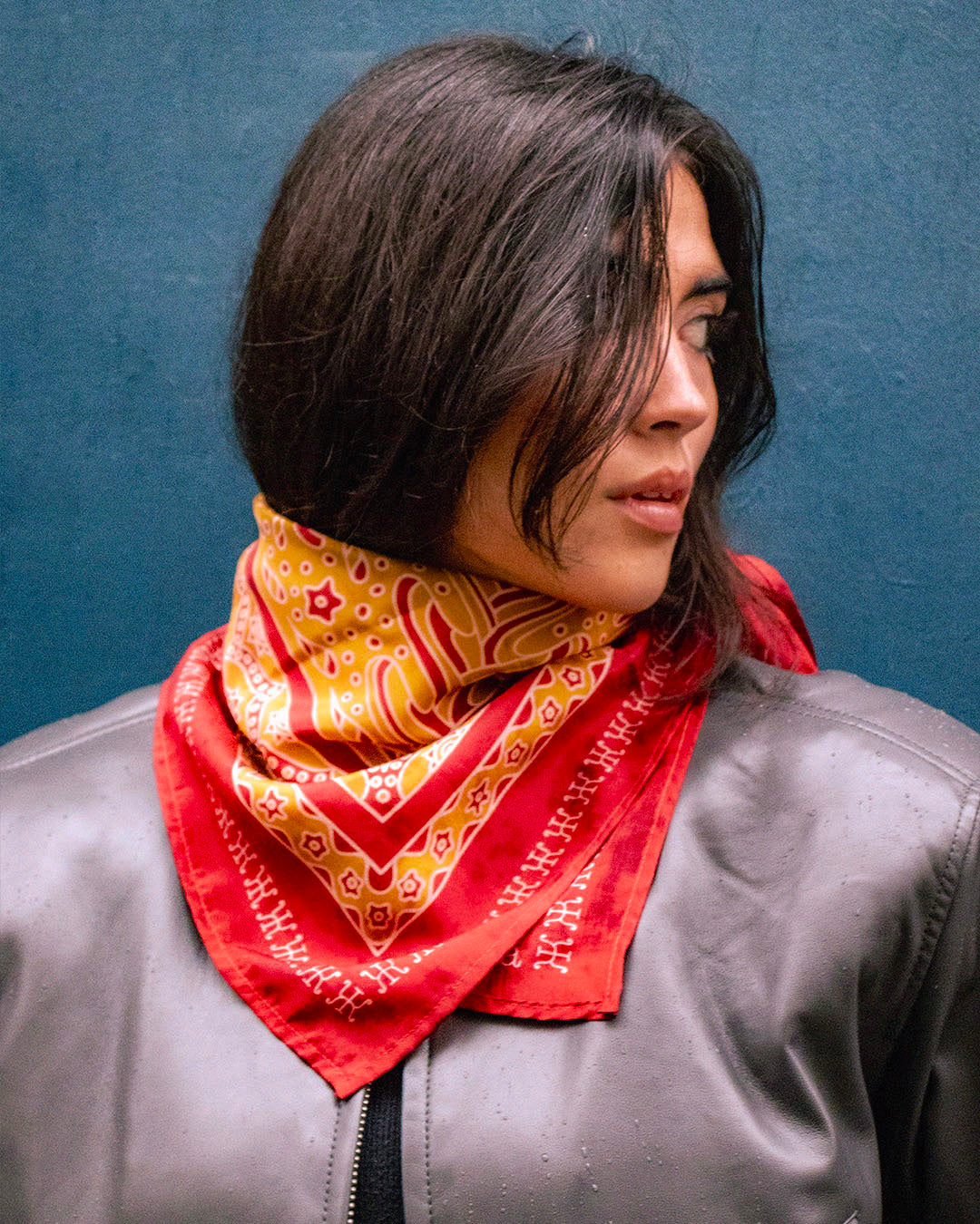 KUALA LUMPUR ROUGE&JAUNE - SOIE