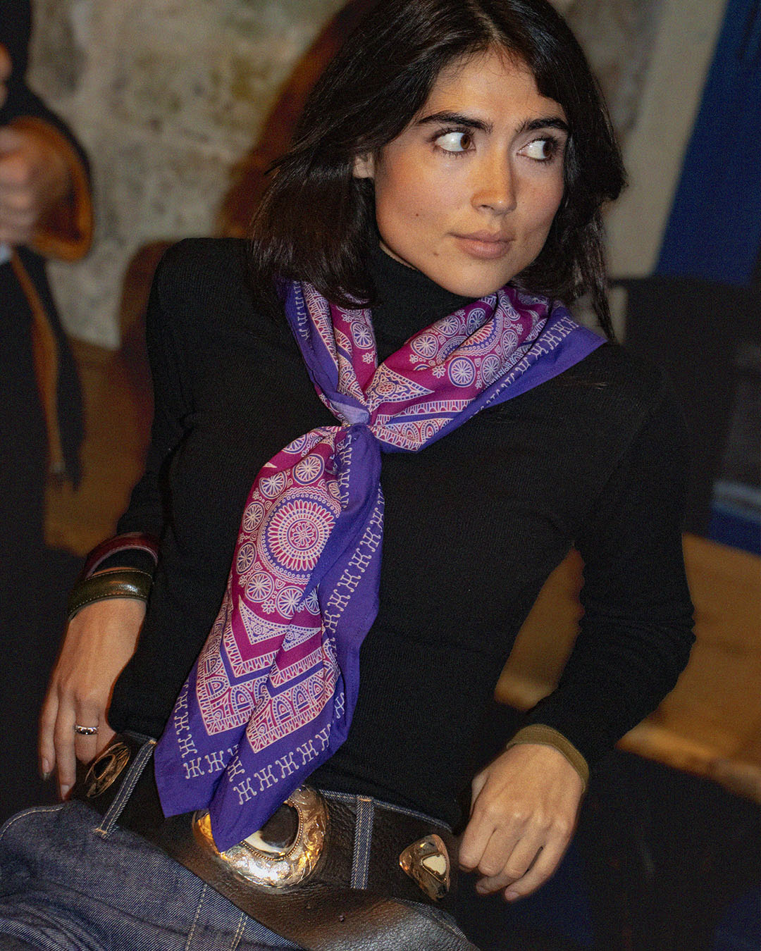 MARRAKESH - VIOLET - SOIE