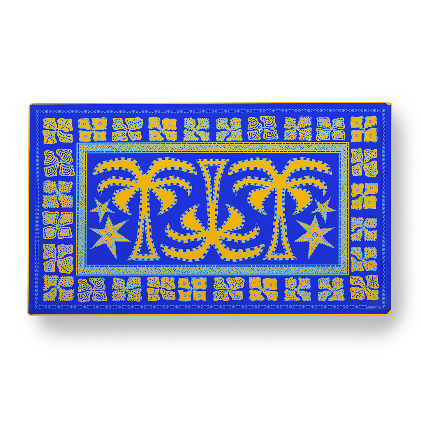 PARÉO KUTA - Bleu Jaune