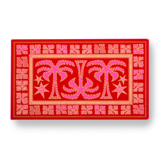 PARÉO KUTA - Rouge Rose